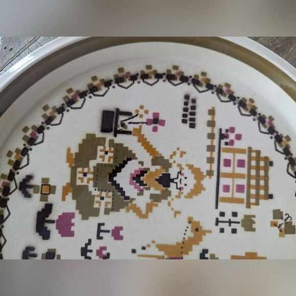 Mikasa International Olde Homestead dinner plates Country Store collection Set 2 - Picture 4 of 7